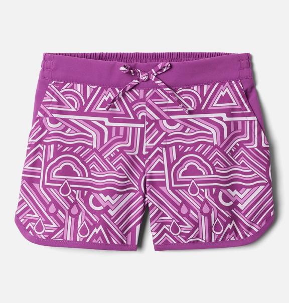 Columbia Sandy Shores Shorts Girls Red USA (US2178968)